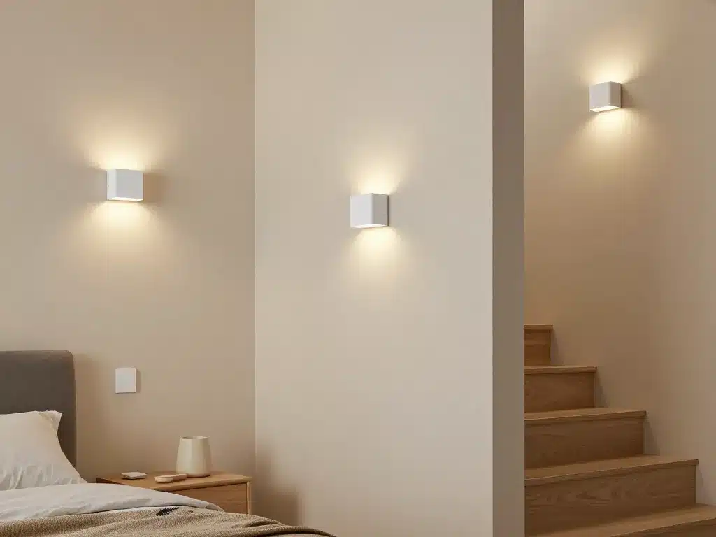 applique murale sans fil éclairage pratique dans plusieurs pièces