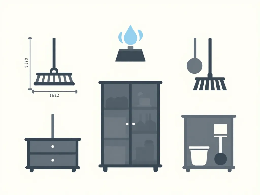 critères pour sélectionner une armoire à balai gifi durable