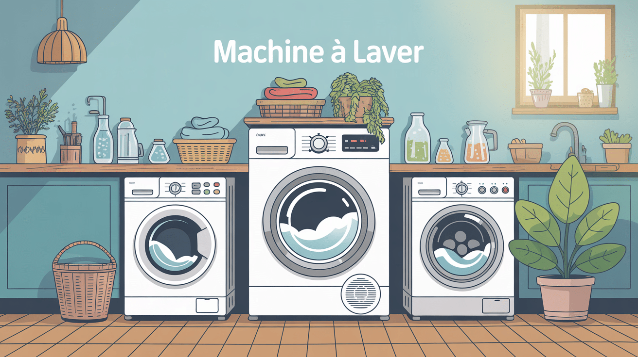 machine à laver comment choisir illustration foyer et économie d'énergie