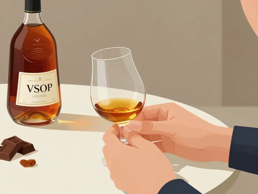rituel dégustation vsop cognac verre tulipe