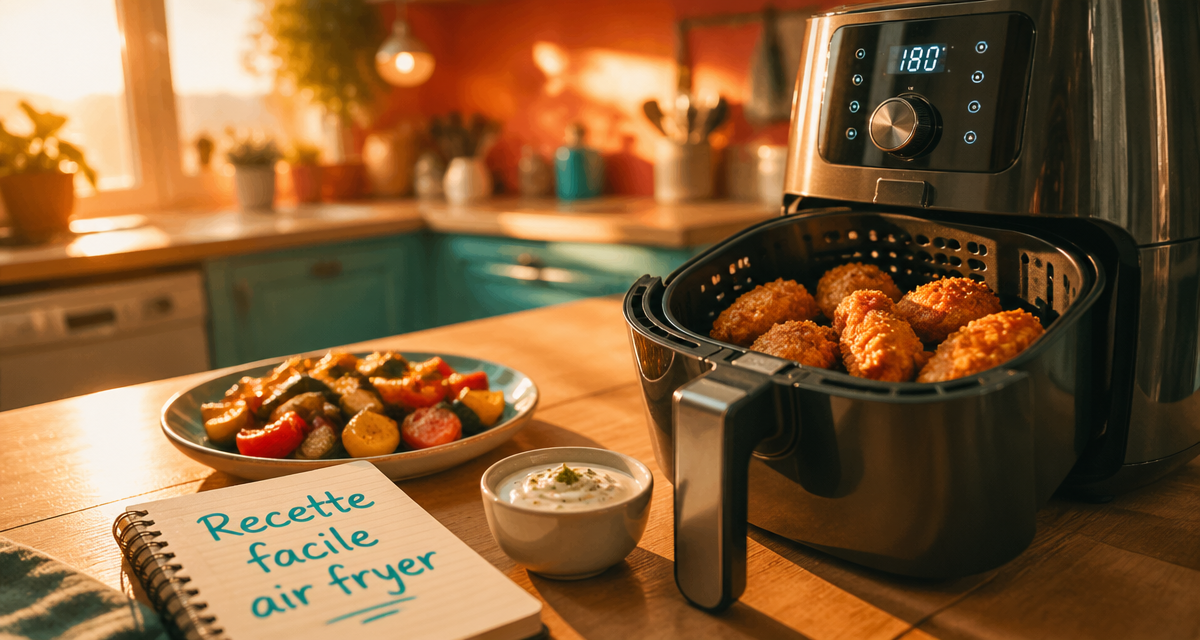 recette facile air fryer poulet pané croustillant
