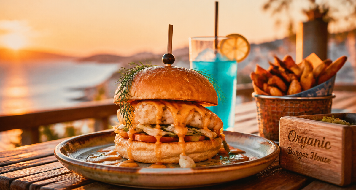 organic burger house burger bouillabaisse marseille