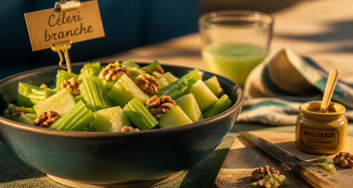 Bienfaits du celeri en branche : salade à 16 kcal