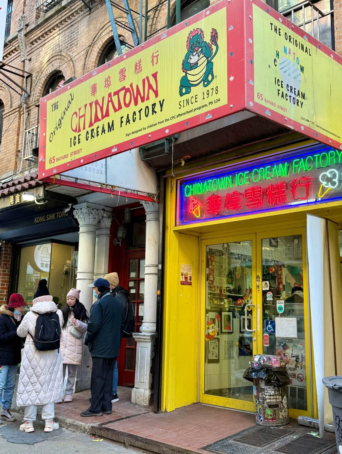 Chinatown Ice Cream Factory NYC Review: Unique Flavors You Must Try 1 the chinatown ice cream factory nyc storefront