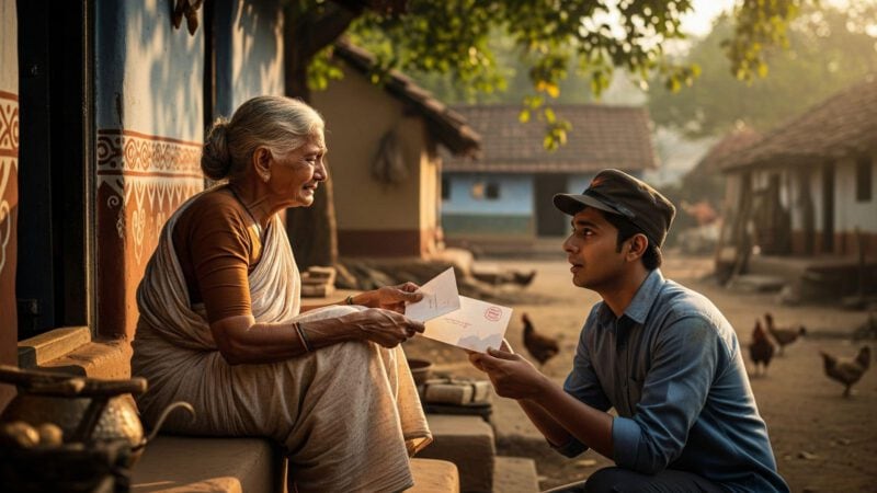 डाकिया और अम्मा की चिट्ठी: एक अनमोल इंतज़ार की कहानी