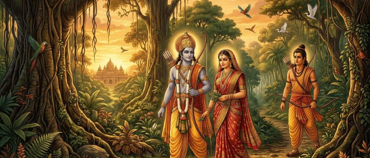 राम और सीता का वनवास: प्रेम, त्याग और धर्म की अमर कहानी