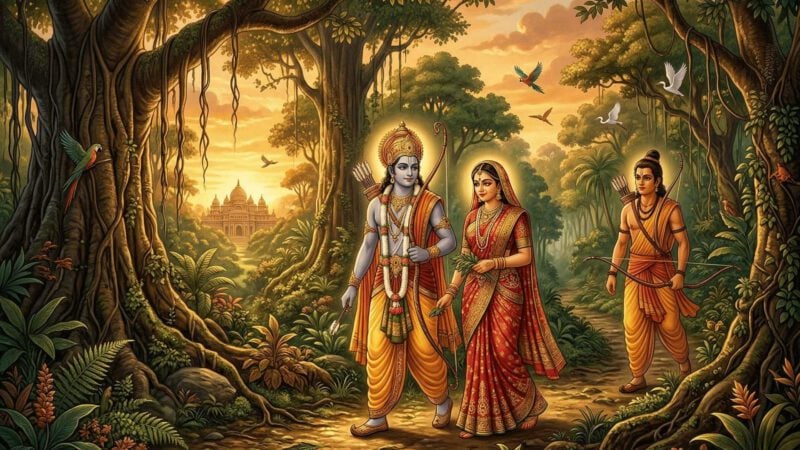 राम और सीता का वनवास: प्रेम, त्याग और धर्म की अमर कहानी