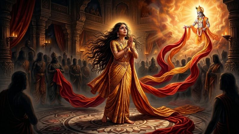 द्रौपदी की कहानी — अग्नि से जन्मी, अपमान से जागी नारी