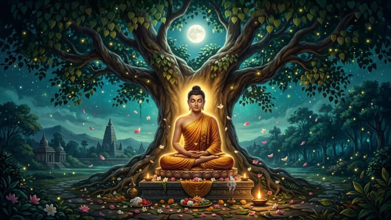 गौतम बुद्ध की कहानी: राजकुमार से भगवान तक का सफर