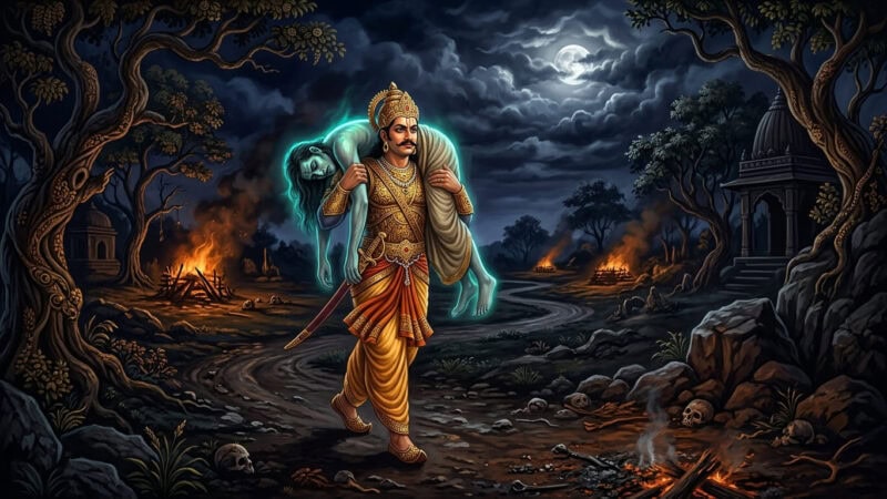 विक्रम और बेताल की पहली कहानी — जब बुद्धि ने जीती वो जंग जो तलवार नहीं जीत सकती थी