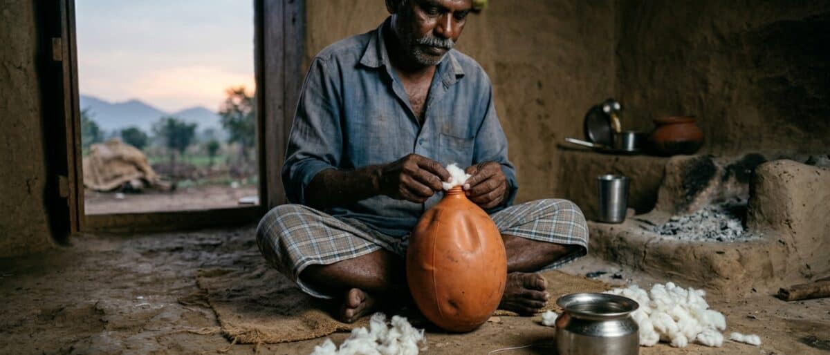 शांति के जाने के बाद, अरुणाचलम को सबसे ज़्यादा चाय की कमी खली।