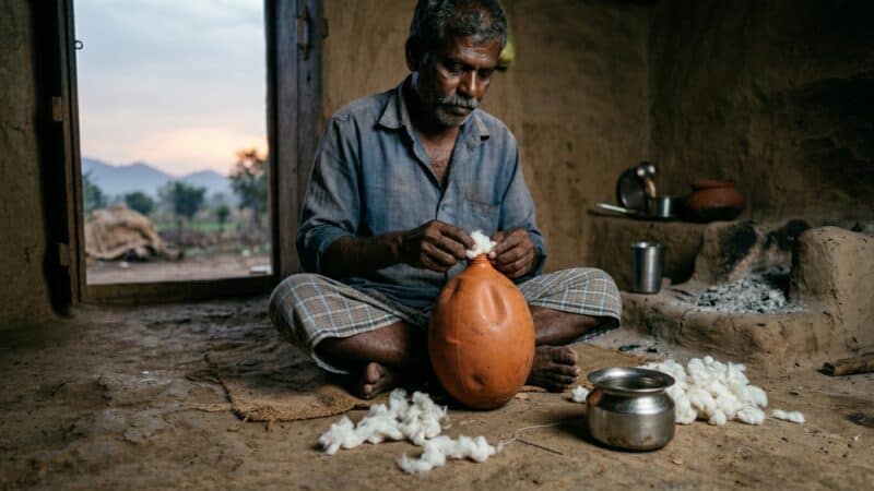 शांति के जाने के बाद, अरुणाचलम को सबसे ज़्यादा चाय की कमी खली।