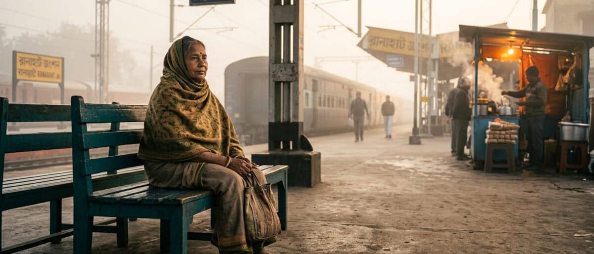 स्टेशन पर एक सुबह — रानू मंडल की वो कहानी जो किसी ने नहीं सुनाई