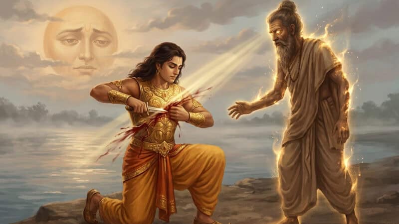 सूर्य ने रातभर विनती की, कर्ण ने सुबह सब दे दिया