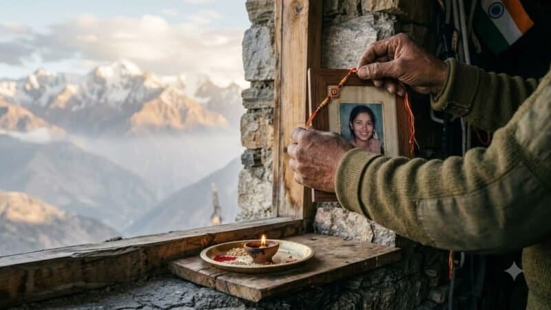 भाई की आख़िरी राखी की कहानी
