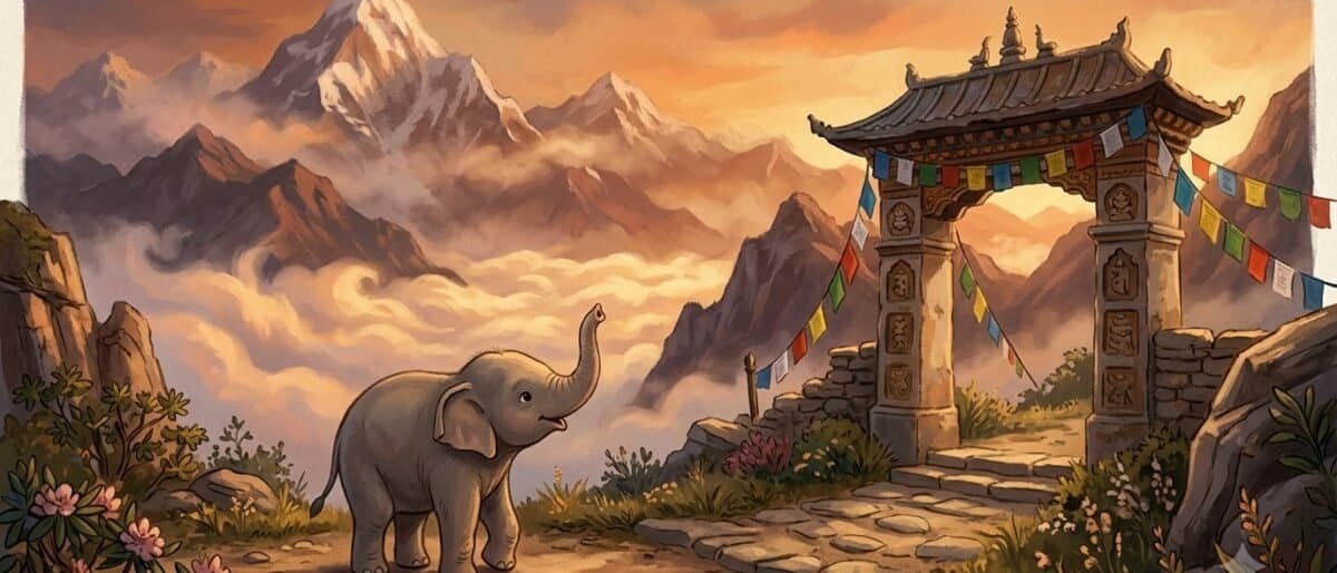 गणेश जी की सूंड की कहानी: वह हाथी का बच्चा जो घर की तलाश में था