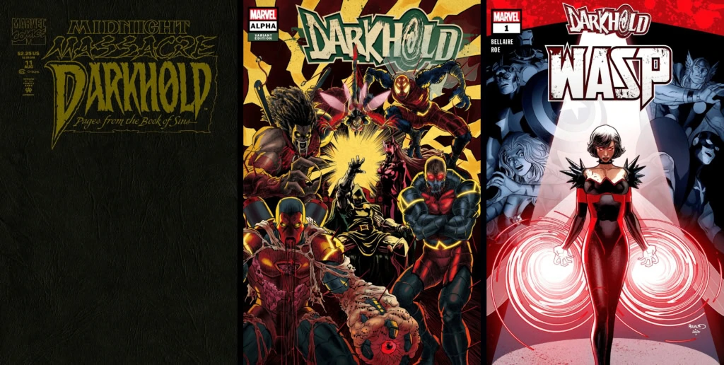 darkhold corruption midnight massacre covers