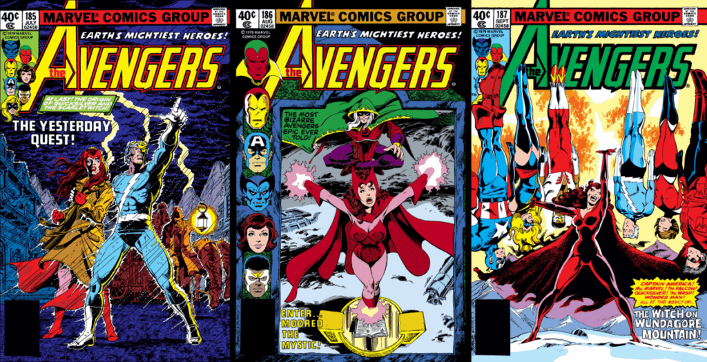 scarlet witch wundagore covers