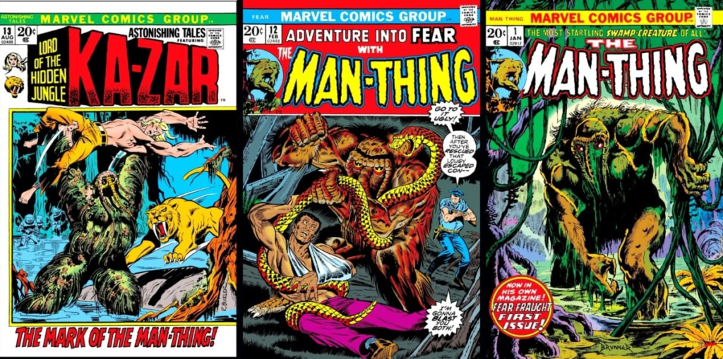 man thing covers