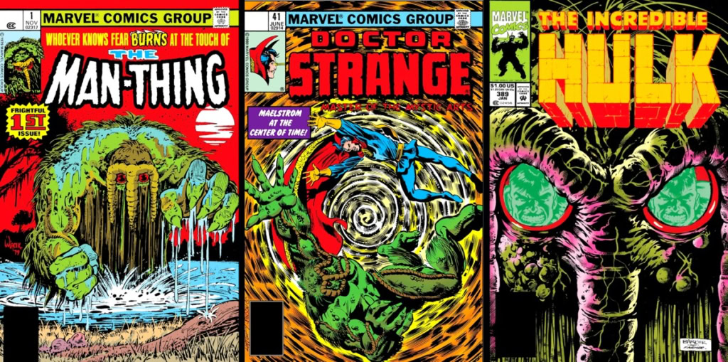 man thing covers