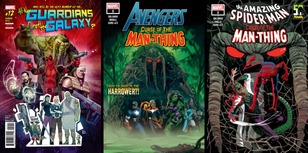 man-thing covers