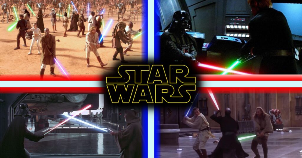 Star Wars Lightsaber Battles