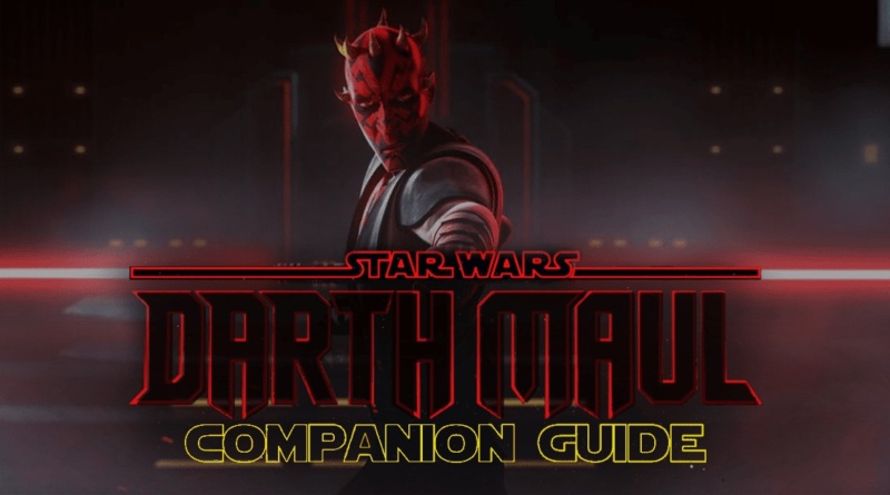 Darth maul companion guide