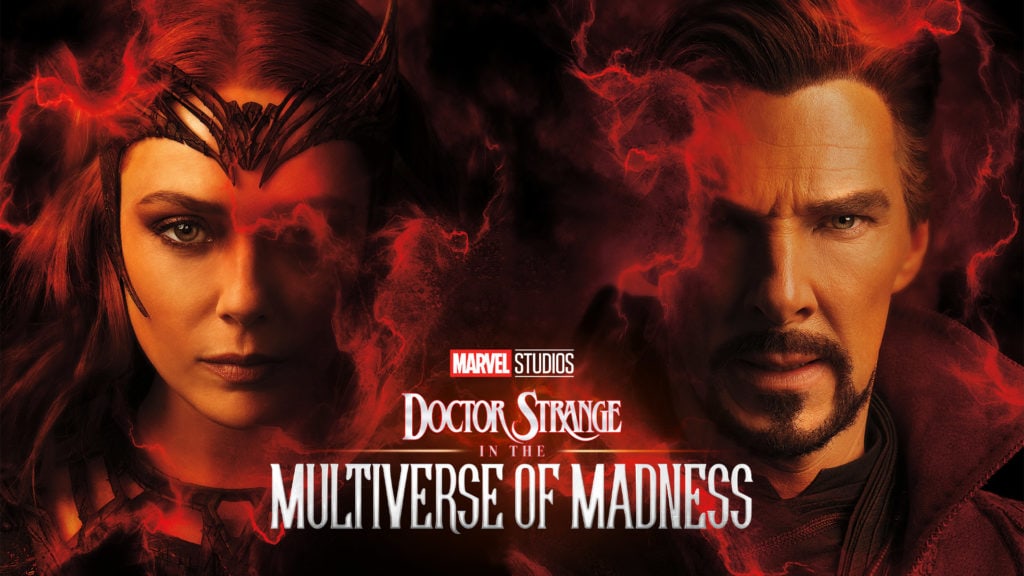Doctor Strange in the multiverse of madness banner
