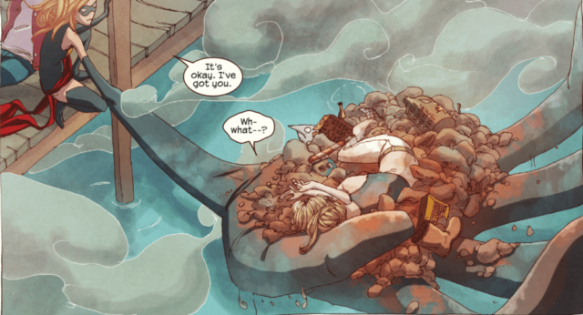 ms marvel comic panel big hand