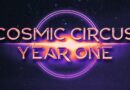 Cosmic Circus year one banner
