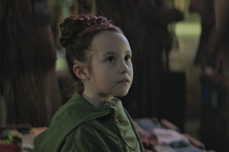 Leia on the run with Obi-Wan on Daiyu