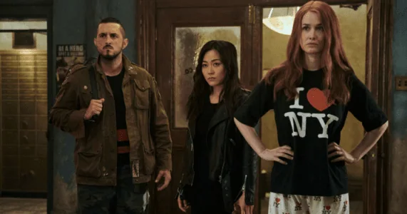 The Boys Season 3 Review - Frenchie (Tomer Capone), Kimiko, (Karen Fukuhara) Maeve (Dominique McElligott)