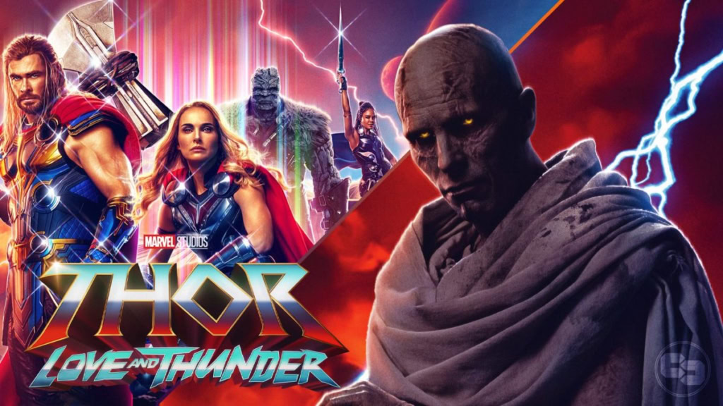 Gorr in Thor Love and Thunder Banner
