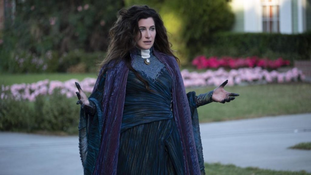 Agatha confronts Wanda in WandaVision