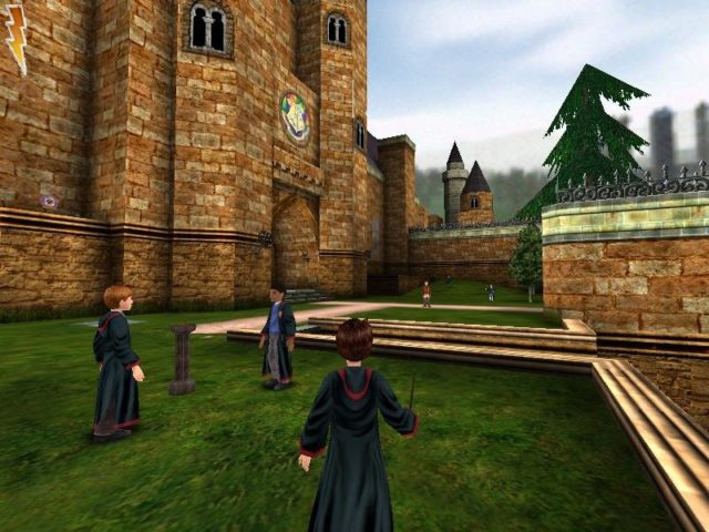 Hogwarts Grounds in Harry Potter and the Chamber of Secrets