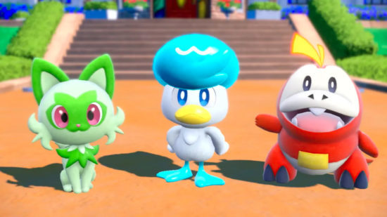 Pokémon Scarlet Violet Starters