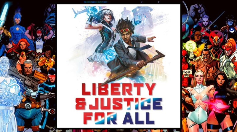 Liberty & Justice For All Banner
