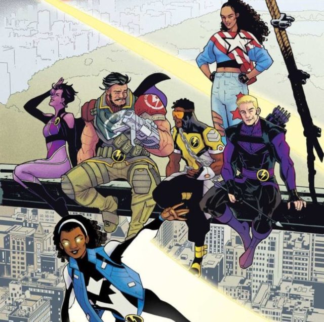 Thunderbolts Production company- 2022 cover