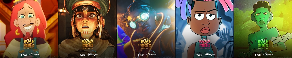 Generation Fire characters from African culture and storytelling.