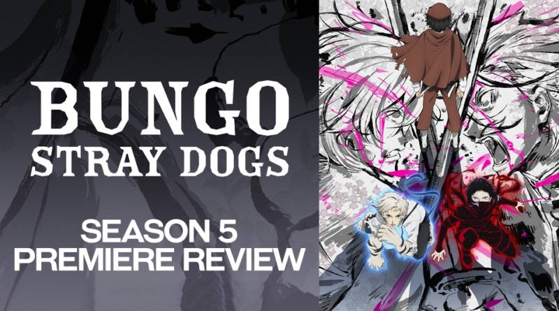 Bungo Stray Dogs season 5 premiere