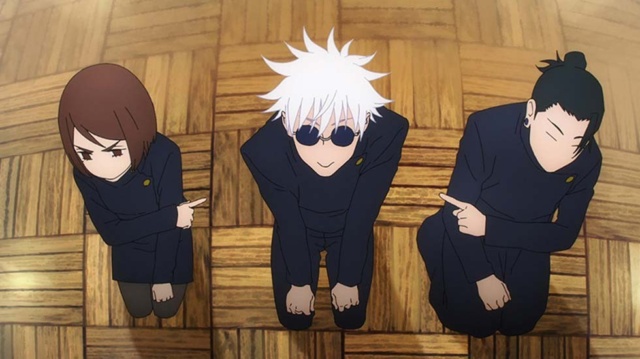 Shoko Ieri, Satoru Gojo, and Suguru Geto - JK S2