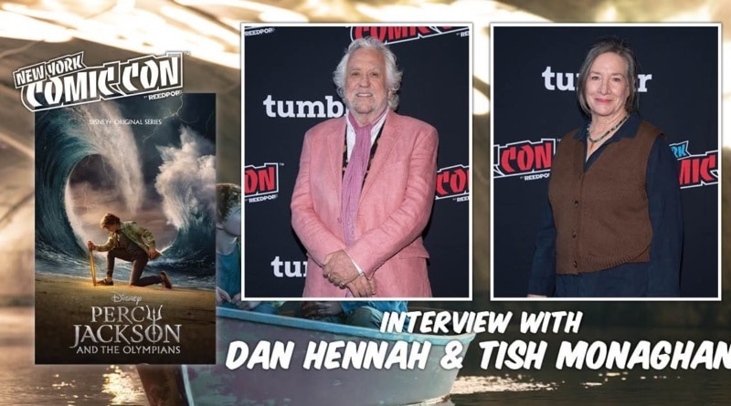 Percy Jackson NYCC interview