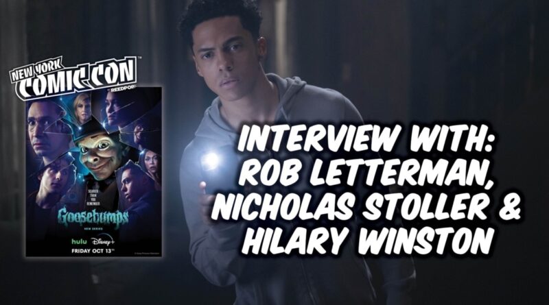 NYCC Goosebumps interview