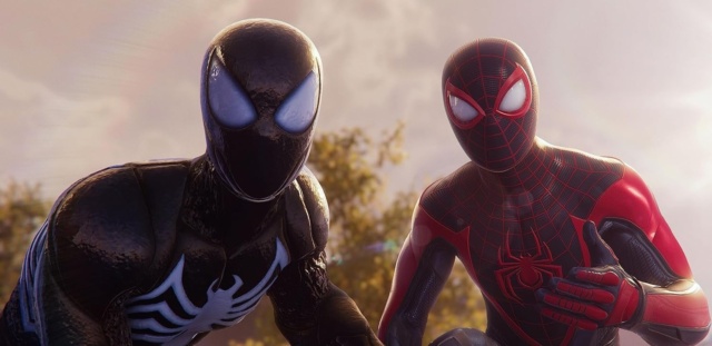 Peter and Miles in Marvel's Spider-Man 2