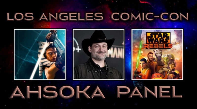 Dave Filoni Ahsoka Pannel LACC Banner