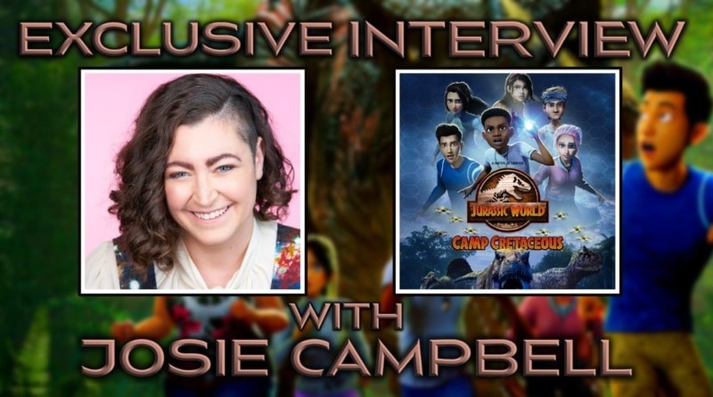 Josie Campbell interview about Camp Cretaceous