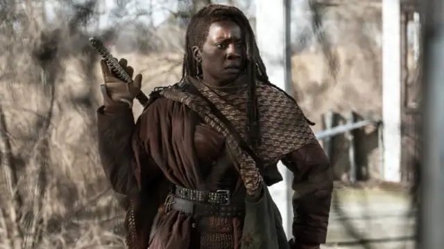 Michonne in The Walking Dead The Ones Who live