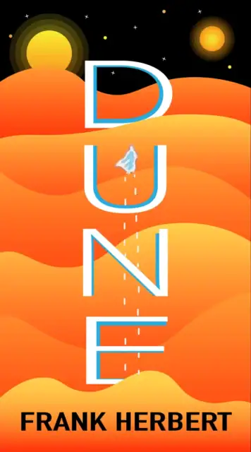 Dune by Frank Herbert Book Cover