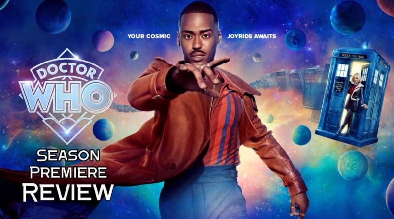 Doctor Who season premiere banner