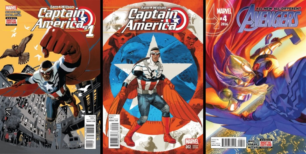 sam-wilson-captain-america-comics-covers-2010s-spencer-jane-foster-thor-avengers-alex-ross